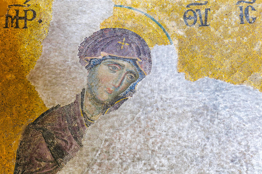 Mosaics, Hagia Sophia (Ayasofya Camii), Istanbul