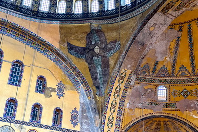 Seraphim Mosaic, Hagia Sophia Dome