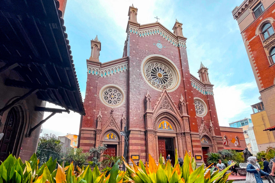 St. Anthony of Padua Church, Istiklal Street in Istanbul