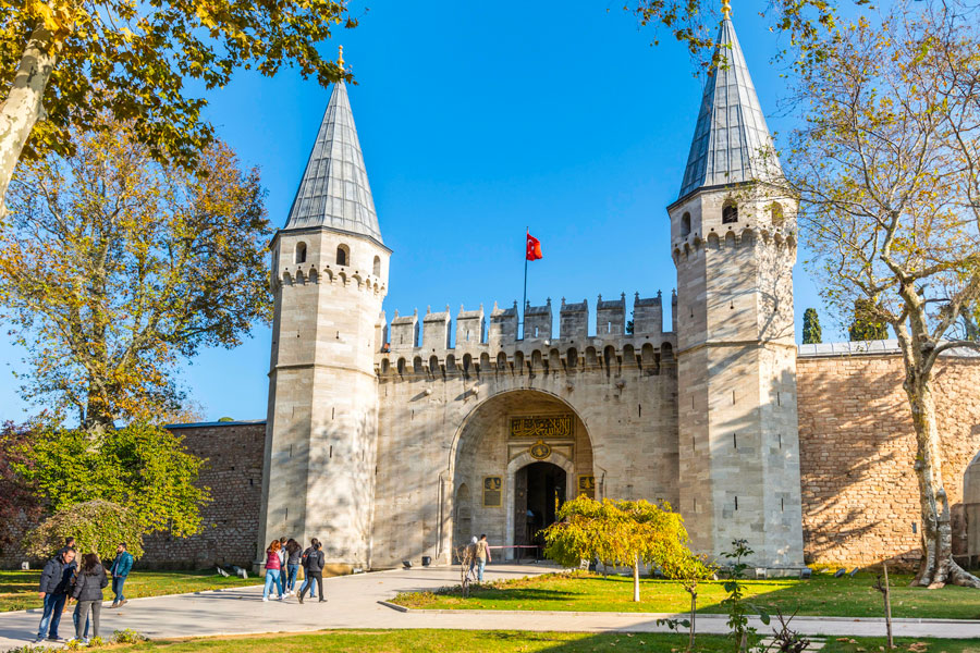 The Gate of Salutation, Topkapi Palace Istanbul The Gate of Salutation, Topkapi Palace Istanbul