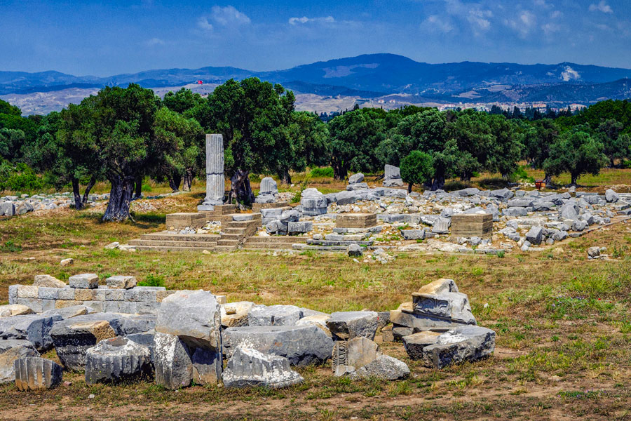 Teos Archaeological Site near Izmir