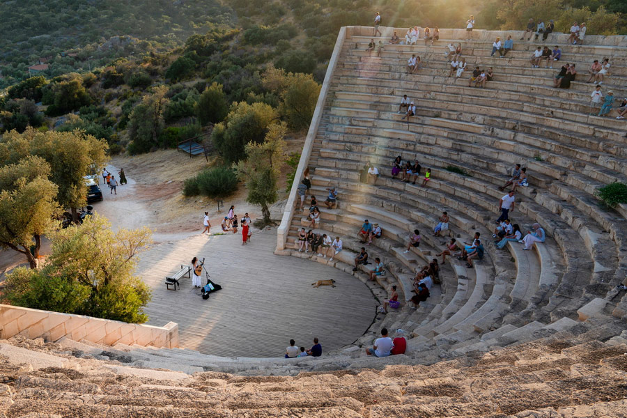 Ancient city of Antiphellos, Landmarks and Attractions in Kaş