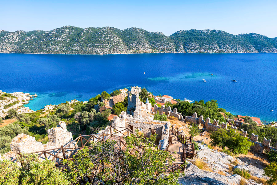 Simena Castle, Kaş