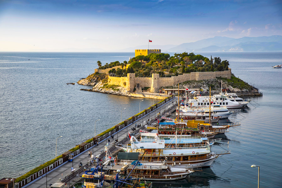 Pigeon Island & Kuşadası Castle