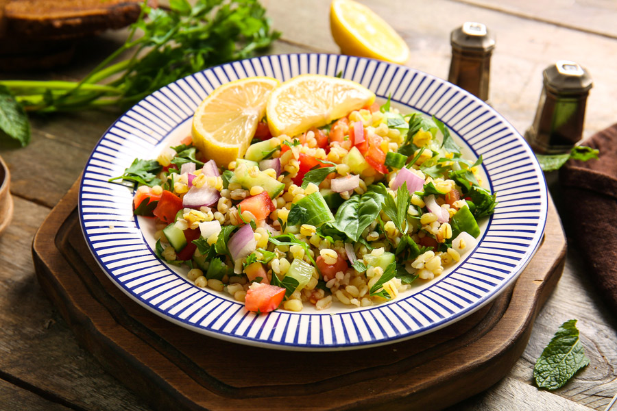Tebbuli (Tabbouleh): Parsley Bulgur Salad