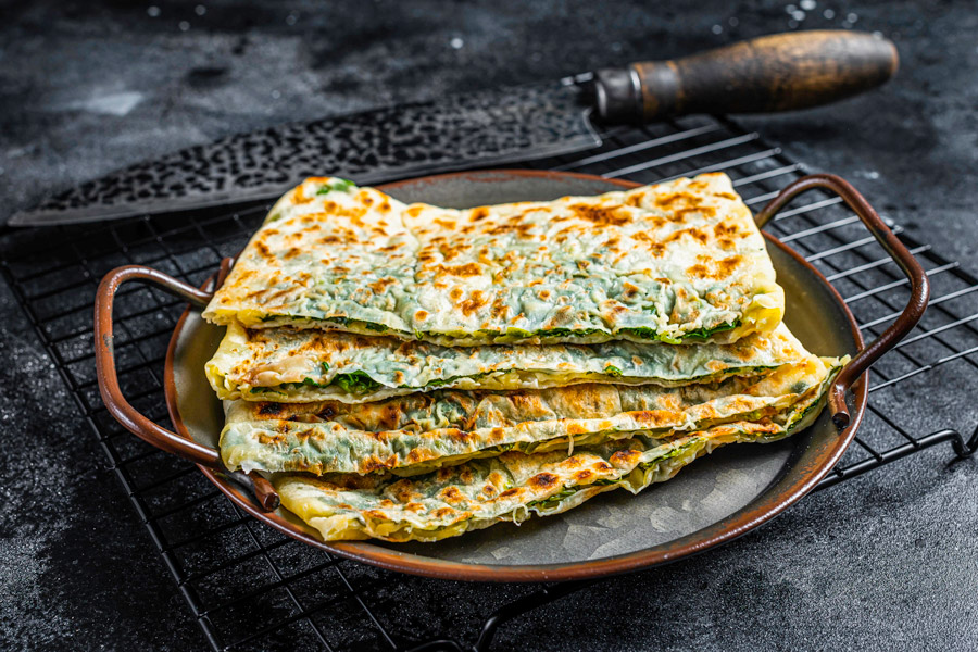 Gözleme, Food in Pamukkale
