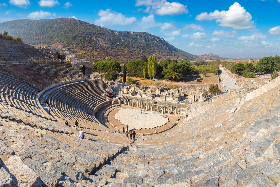Amphitheater, Ephesus, Aegean Region