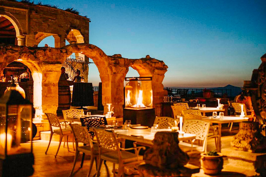 Lil’a Restaurant, Uçhisar, Cappadocia