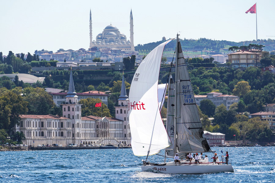 Yachting in the Bosphorus