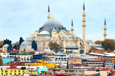 Mezquita Azul, Viaje a Turquía