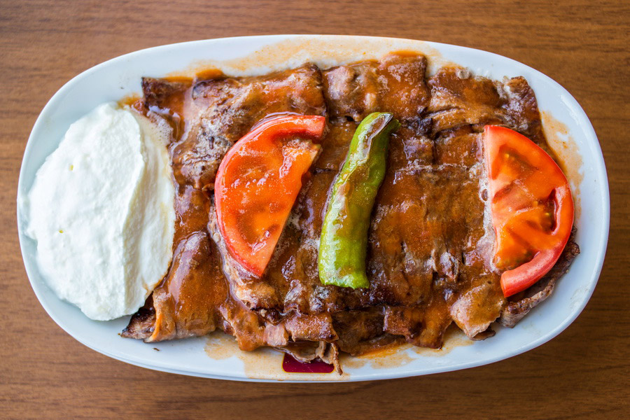 İskender Kebab, Platos Turcos