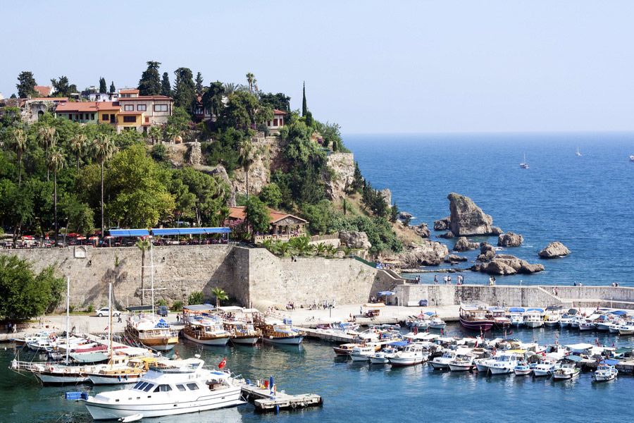 Antalya Harbour, Turkey