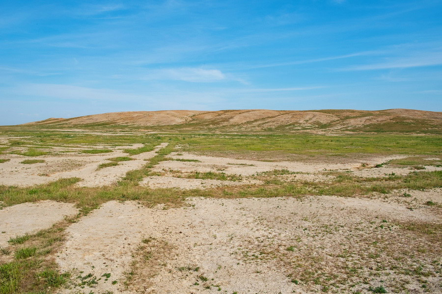 Altyn-Depe, hill of ancient town, Ashgabat vicinity