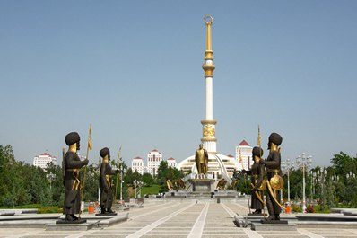 Independence Park, Ashgabat, Turkmenistan