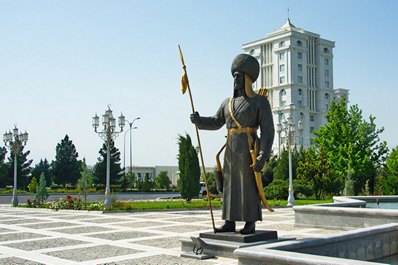 Parque de la Independencia, Asjabad, Turkmenistán