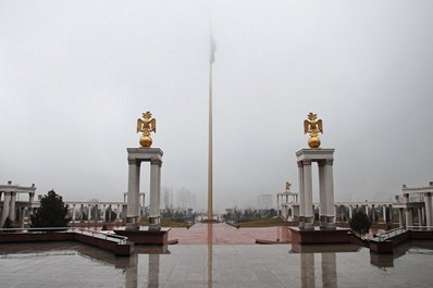 Hiver à Achgabat