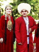 National Turkmen clothing