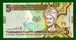 5 manat front