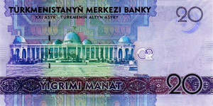 20 manat back