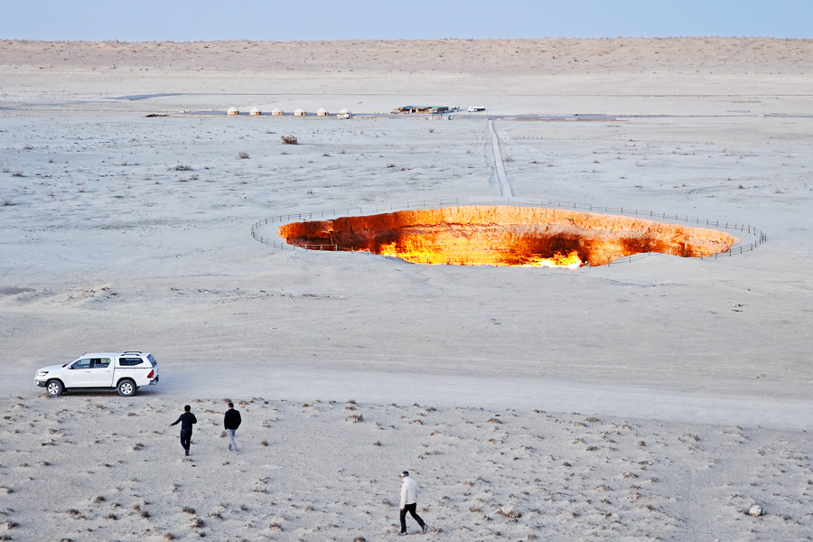 Why is the Darvaza Сrater Still Burning?