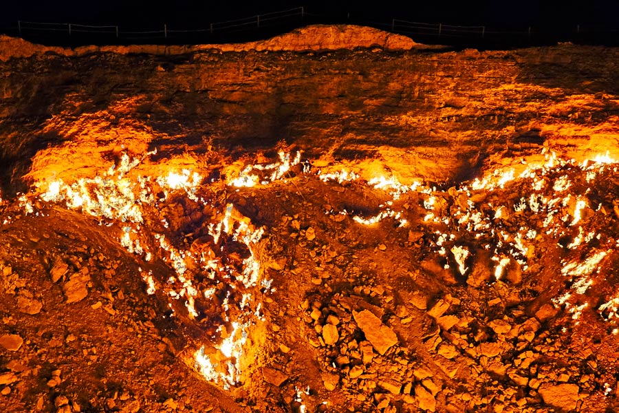 Umweltauswirkungen des Kraters von Derweze