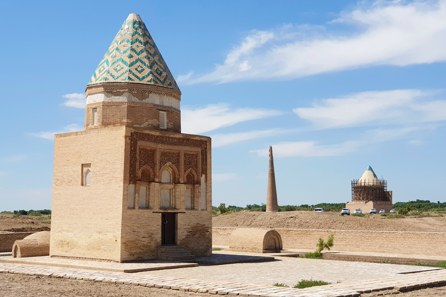 Circuits à Kunya-Ourguentch, le Turkménistan