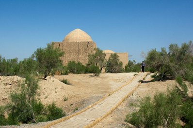 Mohammed ibn-Zeid mausoleum, Merv, Turkmenistan