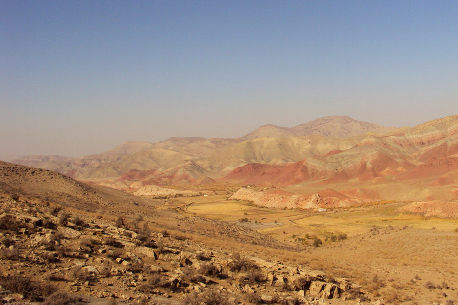 Les montagnes du Turkménistan