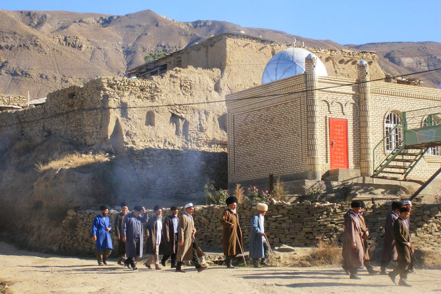 Circuits à Nokhur, le Turkménistan