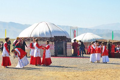 Festival Folklorique, le Turkménistan