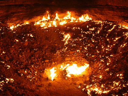 Door-to-Hell at Night Tour