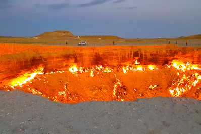 Darvaza Gas Crater