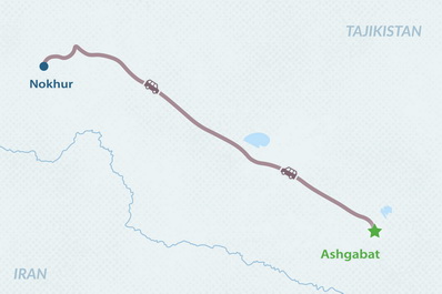 Excursión de un día a Nohur Mapa