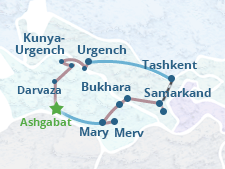 Tour map