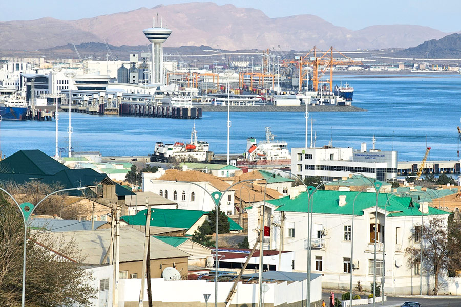 Circuits à Turkmenbashi