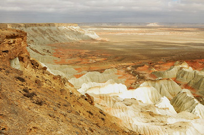 Yangikala Canyon. Turkmenistan Travel Guide