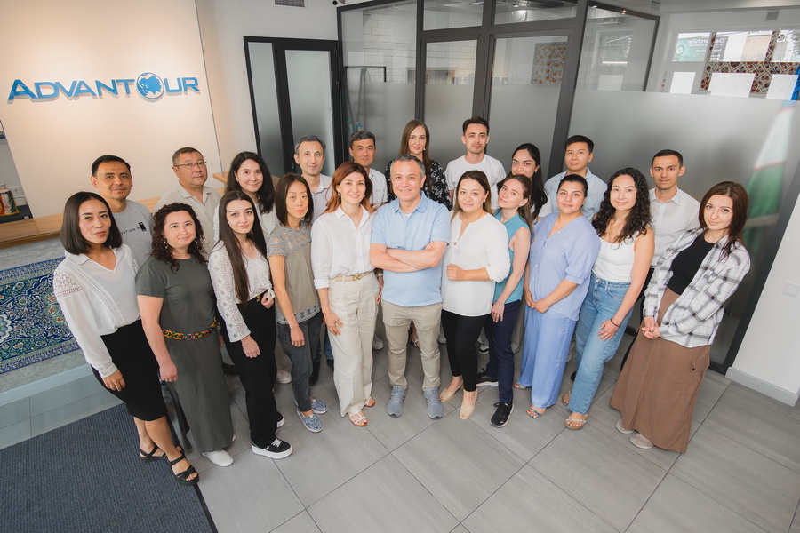 Advantour team in Tashkent