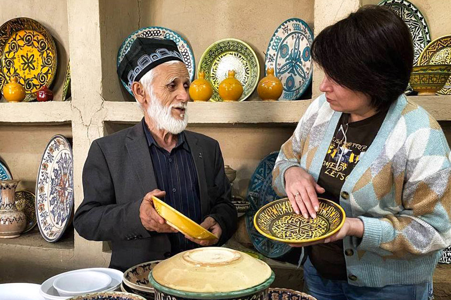 Mirzabakhrom Abduvahabov, Master Potter, Andijan