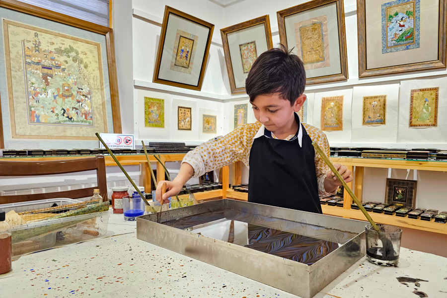 Ustoz Shogird Miniature Workshop, Bukhara, Miniature Painting