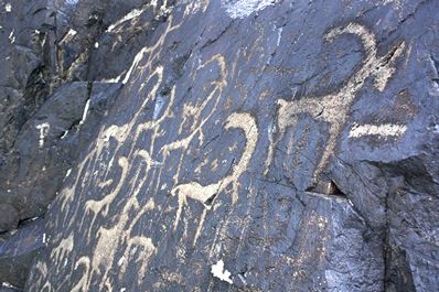 Beldersay petroglyphs, Uzbekistan