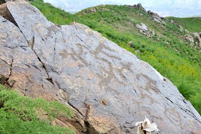 Beldersay petroglyphs, Uzbekistan