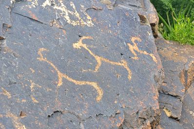 Beldersay petroglyphs, Uzbekistan