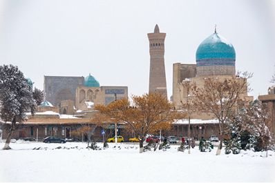 Best time to visit Uzbekistan. Winter