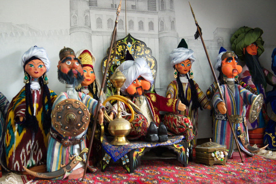 Музей-мастерская узбекских кукол, Бухара, Узбекистан