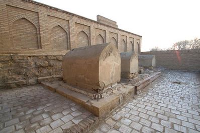 チョル・バクル墓地遺跡、ブハラ