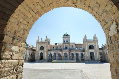 Palacio del Emir de Bujará en Kagan, cerca de Bujará