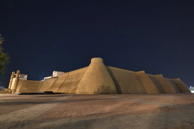 Walls of Ark-Citadel, Bukhara