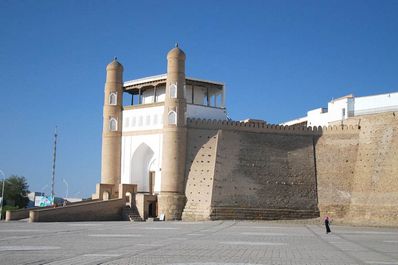 Plaza Registán en Bujará (Bukhara)