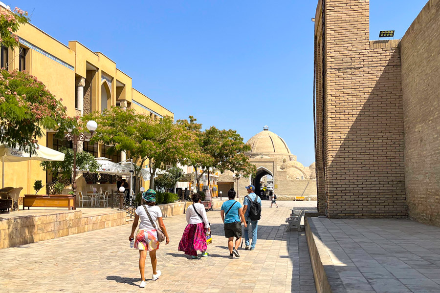 Cúpulas comerciales de Bujará