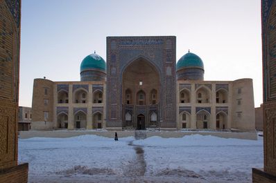 Bukhara in snow